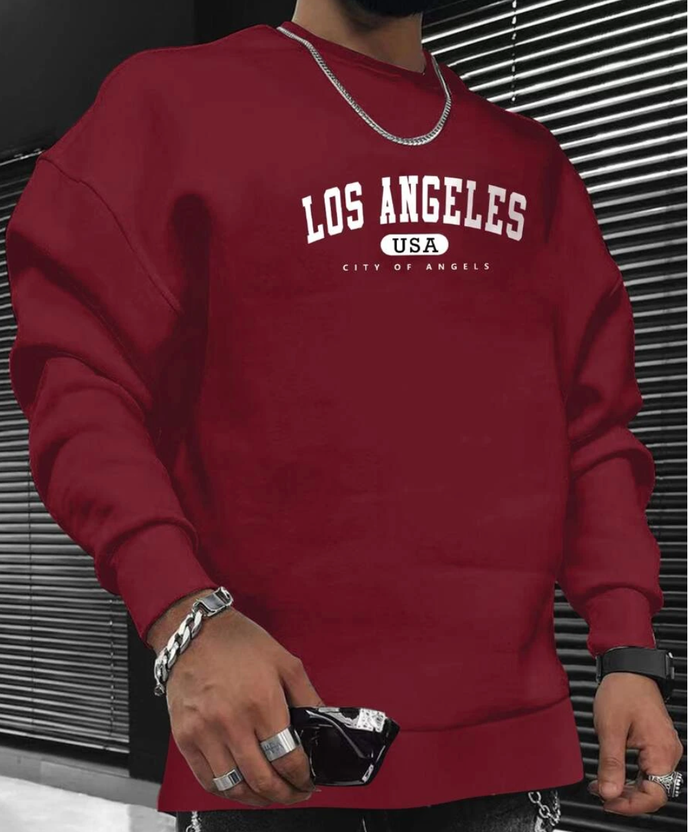 Men's Sweater in Modern Design with Comfortable Fit and Multiple Colors
