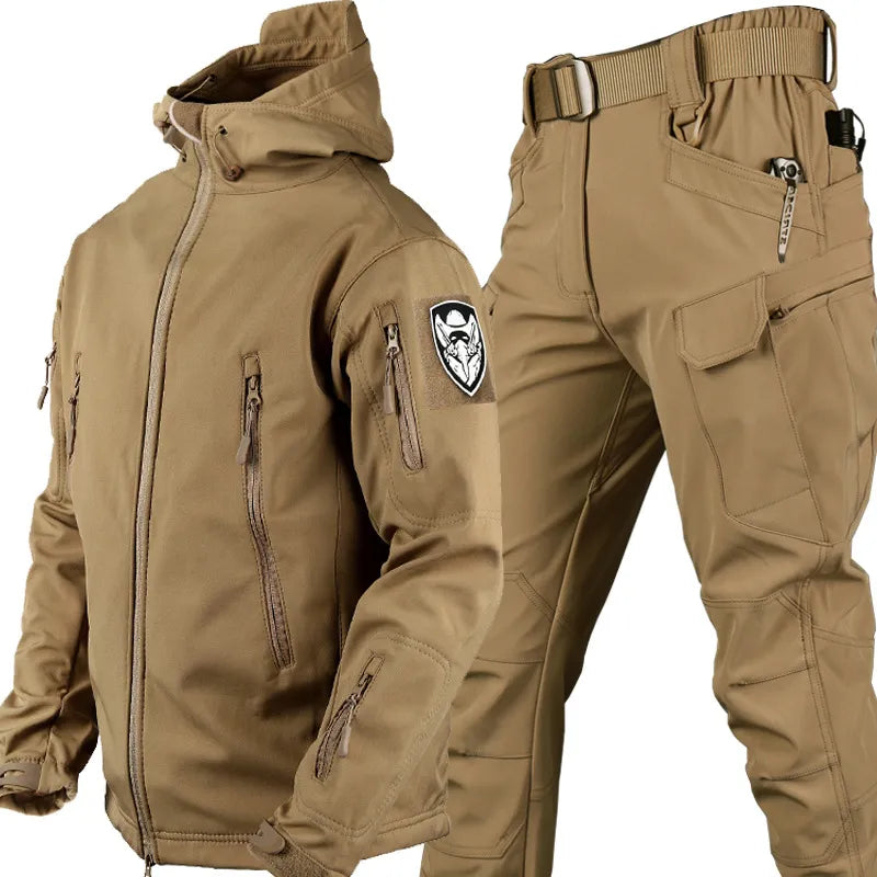 Men's Tactical Outdoor Set | Waterproof & Windproof Jacket & Pants