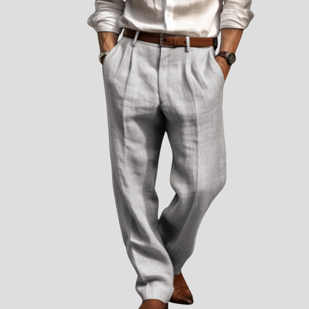 Men's Trousers with Weaving – Refined Style with a Casual Touch