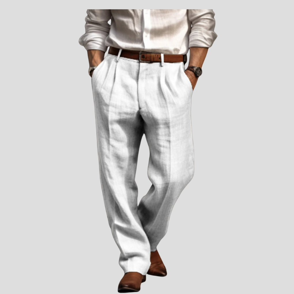 Men's Trousers with Weaving – Refined Style with a Casual Touch