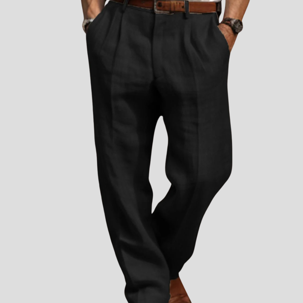 Men's Trousers with Weaving – Refined Style with a Casual Touch