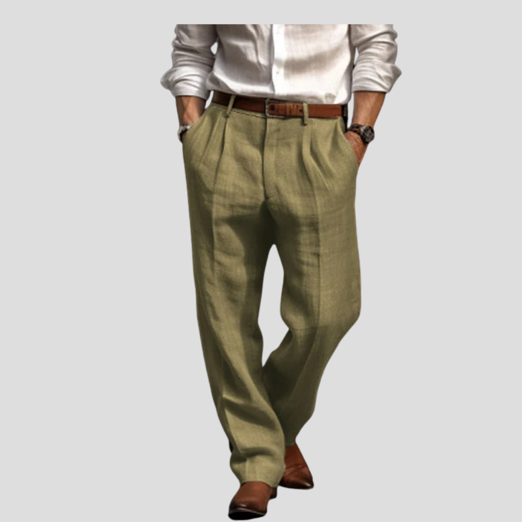Men's Trousers with Weaving – Refined Style with a Casual Touch