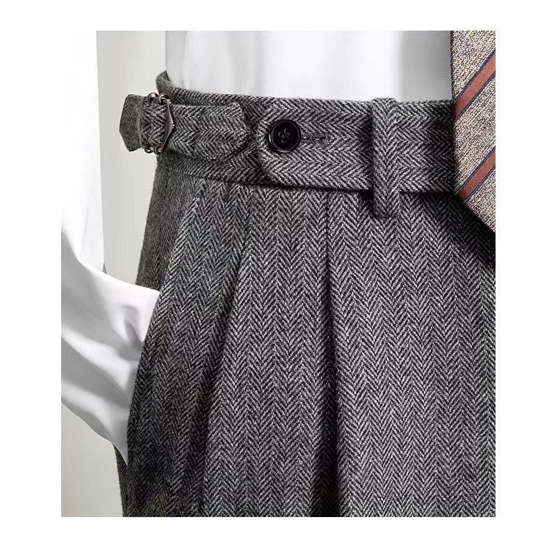 Men's Vintage Style Casual Trousers