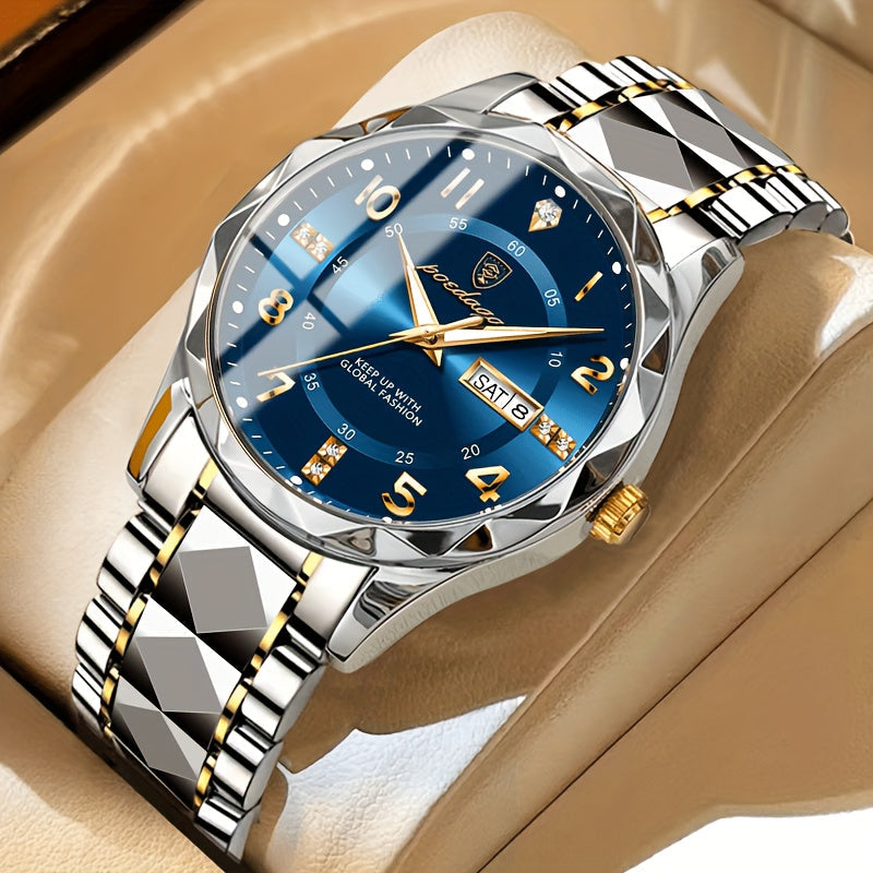 Men's Waterproof Multifunctional Titanium Sports Watch