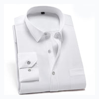 Men's Wrinkle-Free Stretch Comfort Shirt in Modern Fit