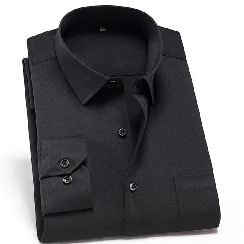 Men's Wrinkle-Free Stretch Comfort Shirt in Modern Fit