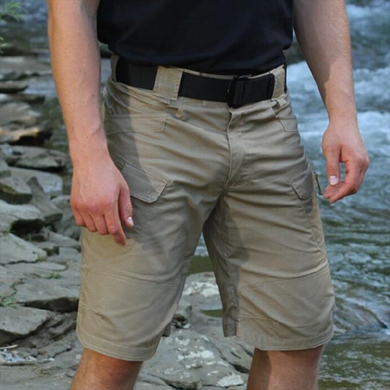 Men Waterproof Hiking Shorts with Multiple Pockets