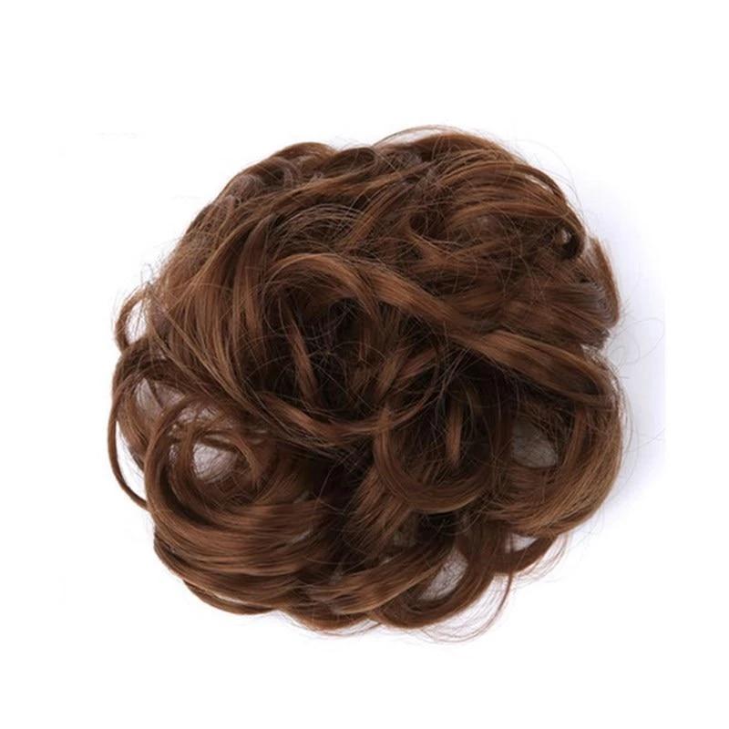 Messy Bun Fake Hair Scrunchie