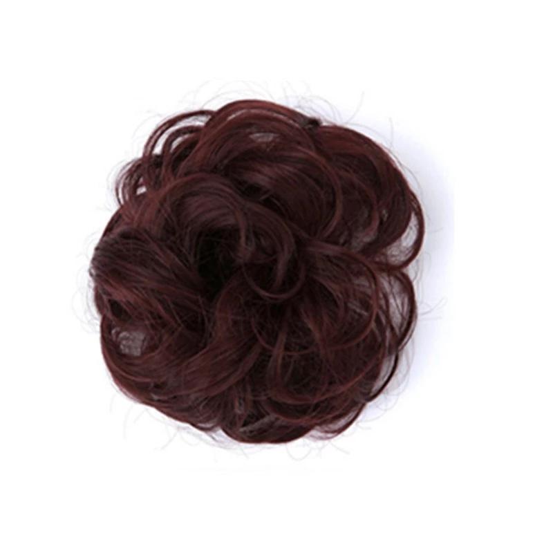 Messy Bun Fake Hair Scrunchie