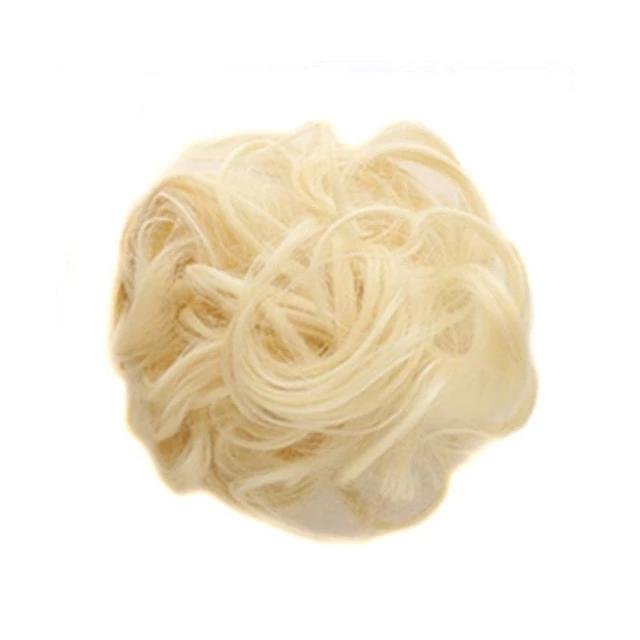 Messy Bun Fake Hair Scrunchie