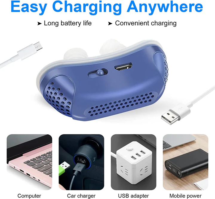 Micro CPAP Machine for Travel & Snoring - Medical Silicone