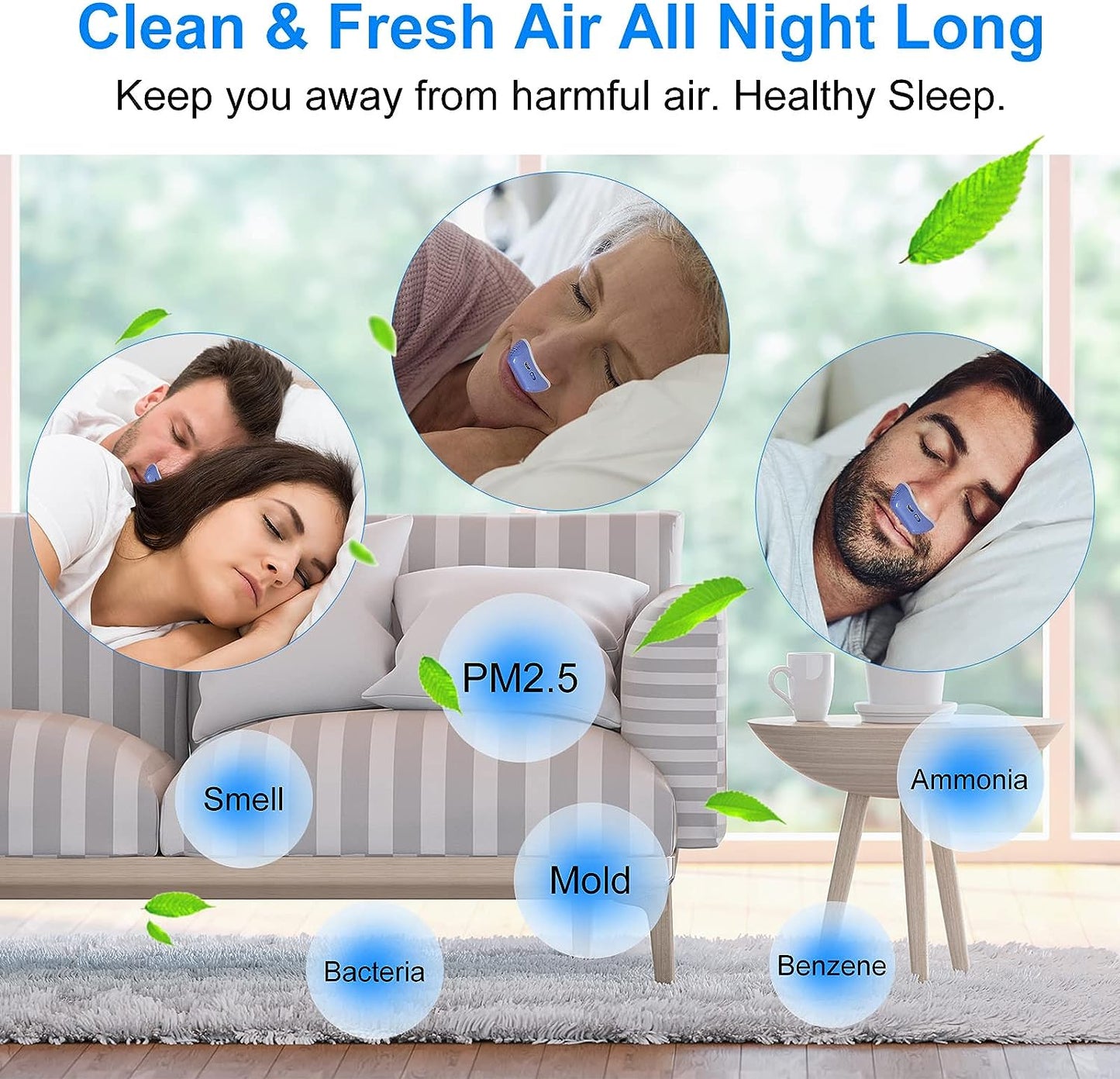 Micro CPAP Sleep Apnea Device - Anti-Snoring
