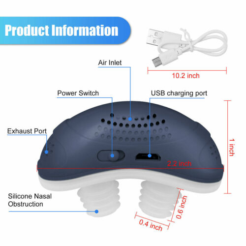 Micro CPAP Sleep Apnea Device - Anti-Snoring