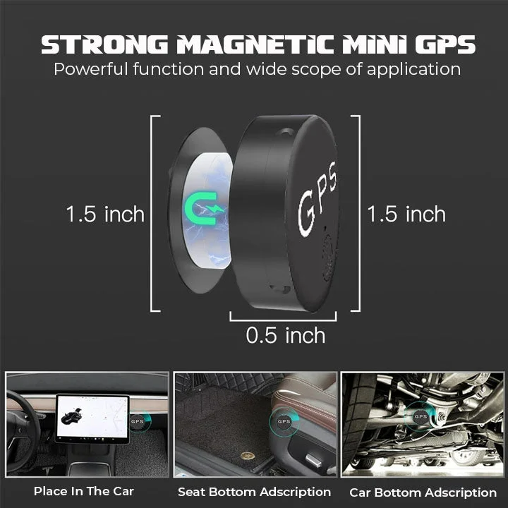 MicroMag Tracker | Mini Magnetic GPS Tracker