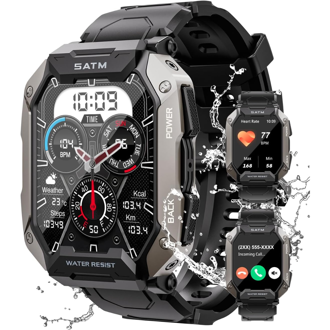 Military Tactical Smartwatch
