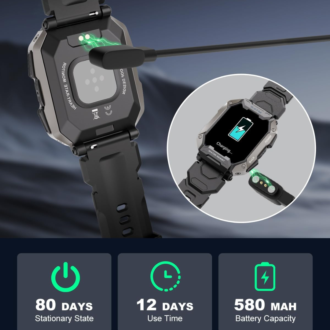 Military Tactical Smartwatch
