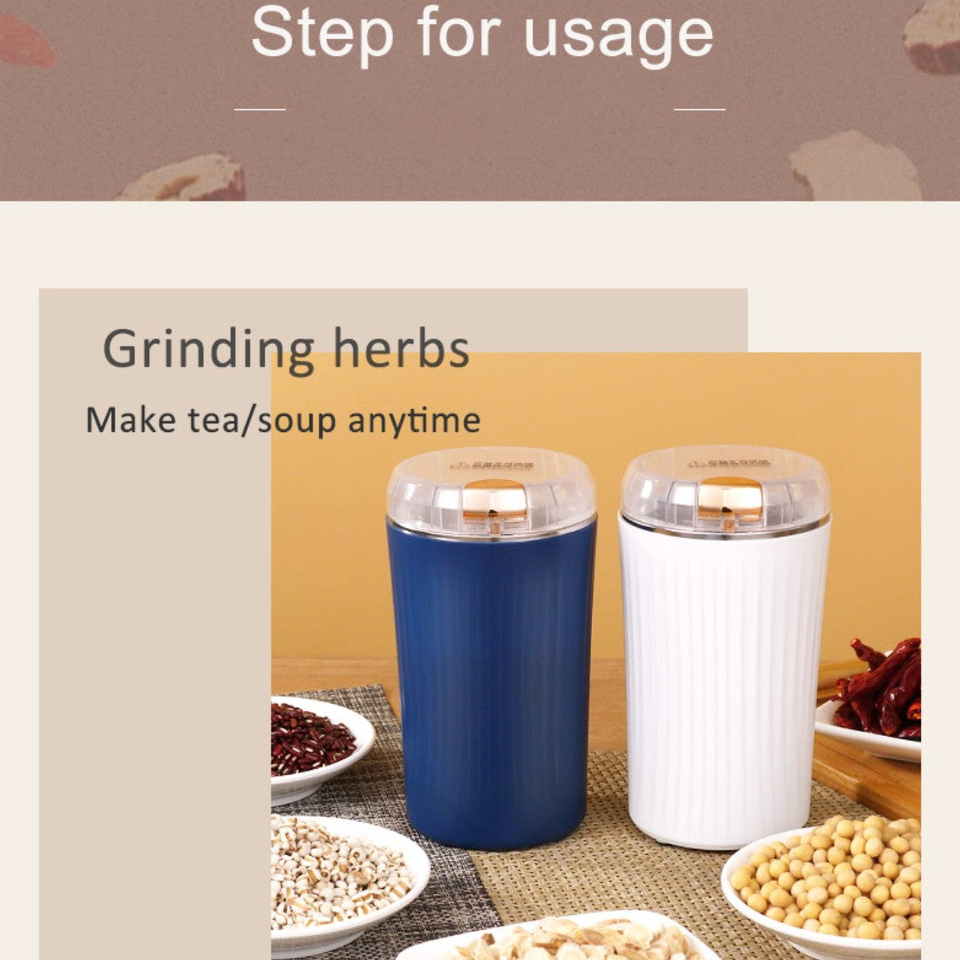 Mini Electric Coffee Grinder & Spice Mill