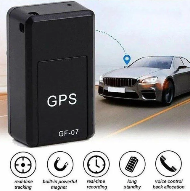 Mini GPS Tracker | Magnetic Worldwide Location | Black