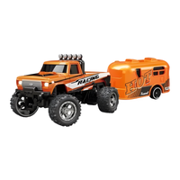 Mini RC Monster Truck with LED Lights