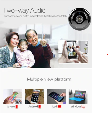 Mini WiFi Camera - Home Security