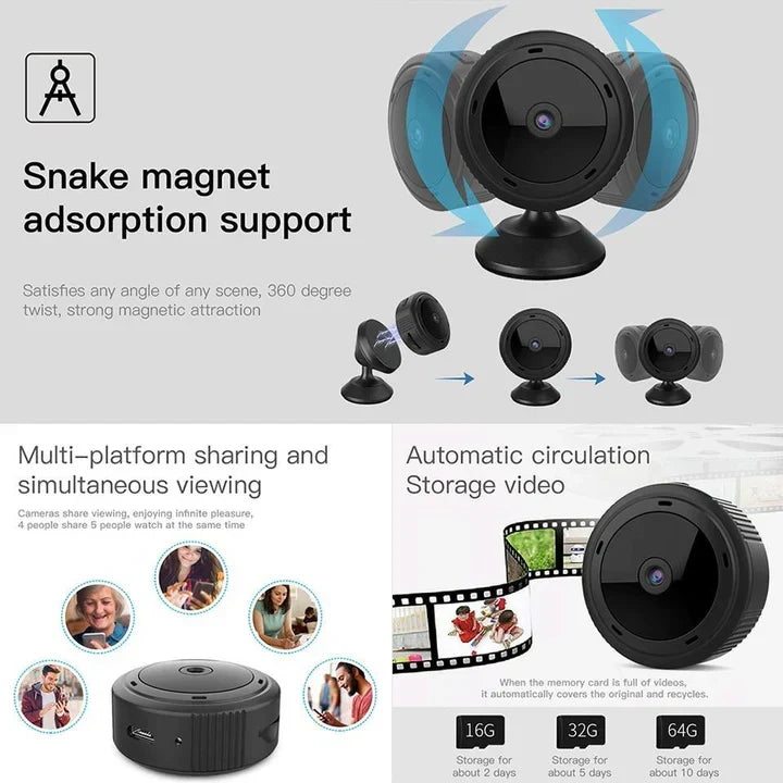Mini WiFi Camera - Home Security