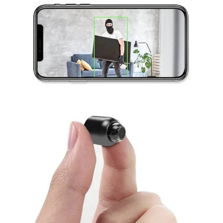 Mini Wireless Spy Camera - Secure HD Monitoring