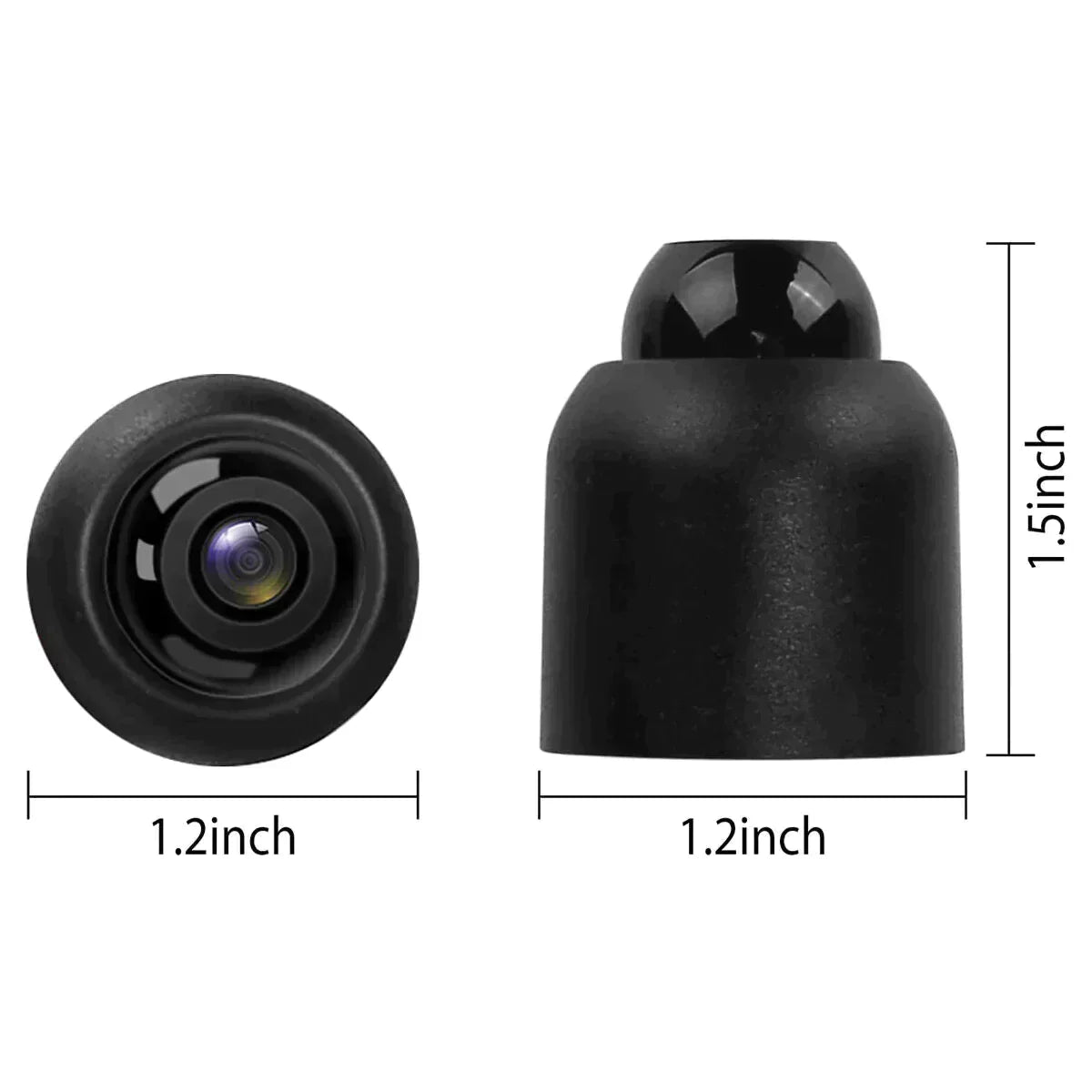 Mini WLAN Surveillance Camera | Wireless with Night Vision & Motion Detection | Black