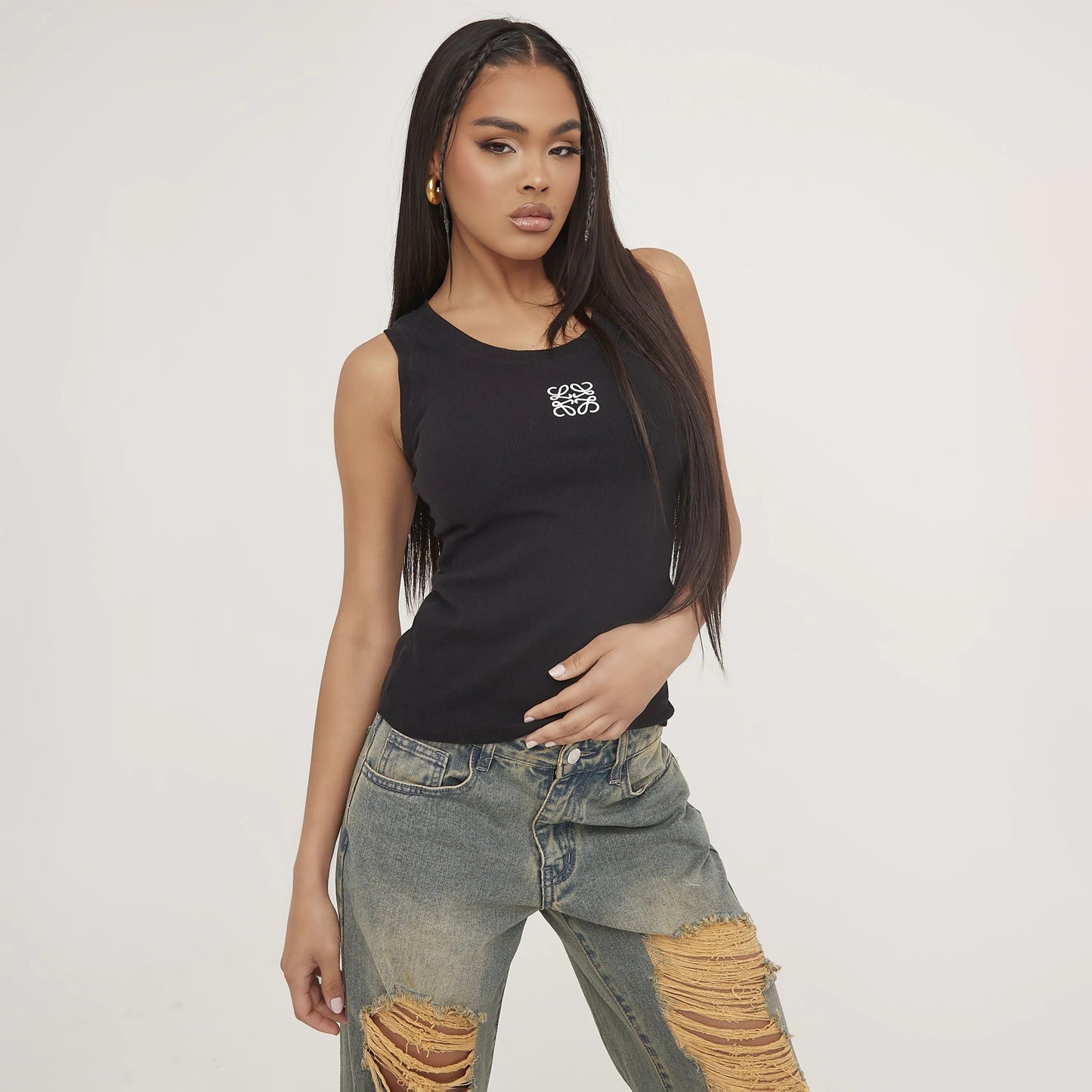 Minimalist Women's Top | Summer Comfort | Lightweight Sleeveless Shirt