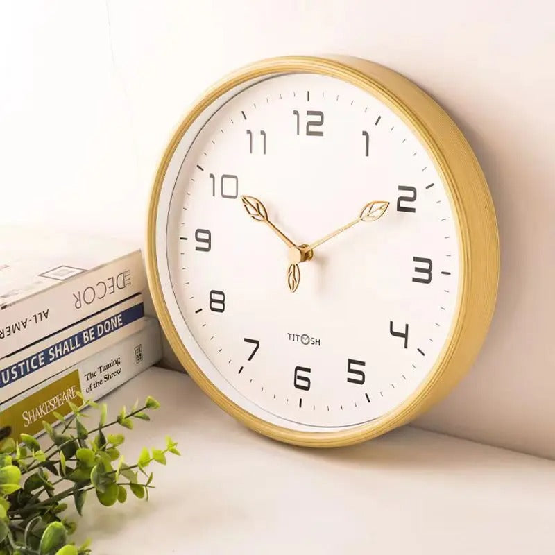 Minimalist Wooden Wall Clock