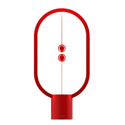Modern Balance Table Lamp with Floating Switch Design