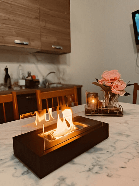 Modern Bioethanol Table Fireplace