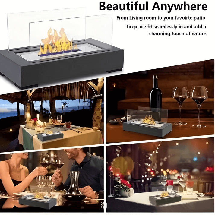 Modern Bioethanol Table Fireplace