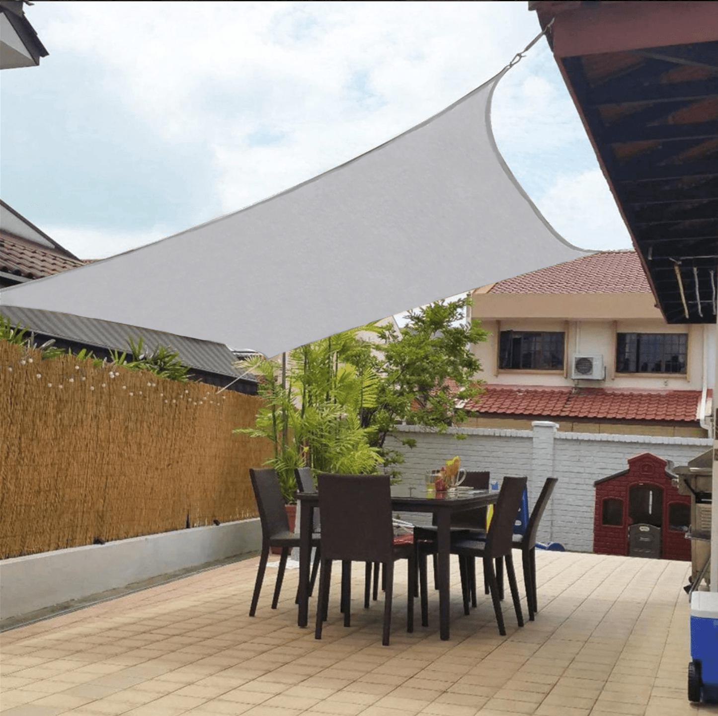 Modern design harmoniously combines style and protection