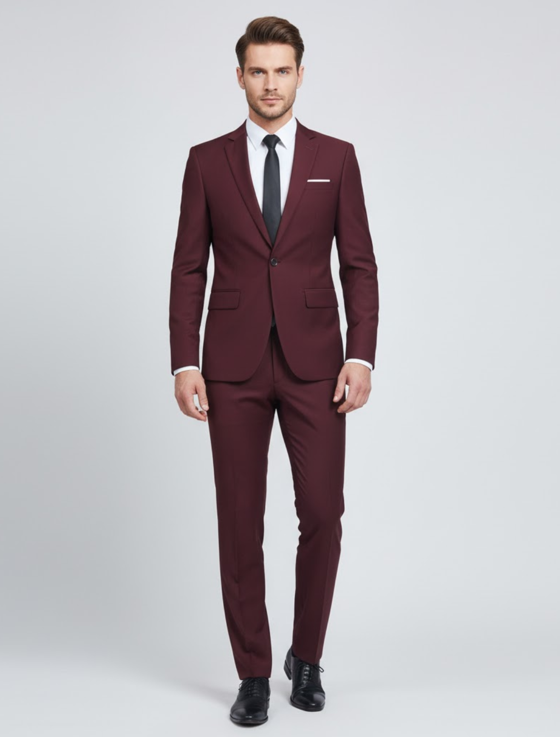 Modern Fit Two-Piece Suit Set