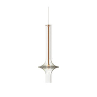 Modern LED Pendant Lamp with Glass and Iron – Adjustable Color Temperature, Ideal for Kitchen and Dining Room