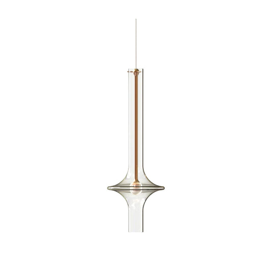 Modern LED Pendant Lamp with Glass and Iron – Adjustable Color Temperature, Ideal for Kitchen and Dining Room