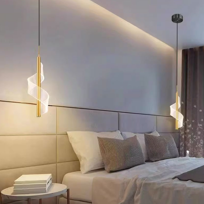 Modern LED Pendant Lamps – metal construction – energy-saving lighting – minimalist and durable design for contemporary interiors