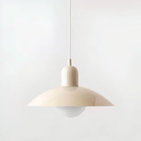 Modern Macaron Bauhaus Pendant Light – Iron Shade
