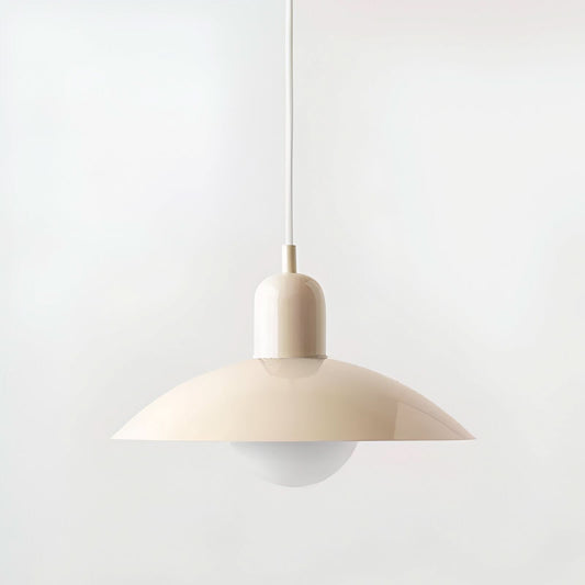 Modern Macaron Bauhaus Pendant Light – Iron Shade