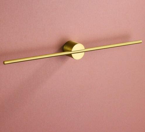 Modern Metal Towel Rack Standing with Adjustable Rod – Elegant Design for Bathroom