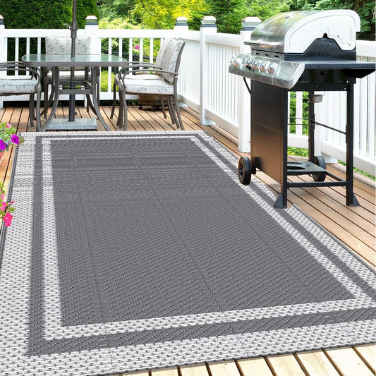 Modern Outdoor Rectangular Mat