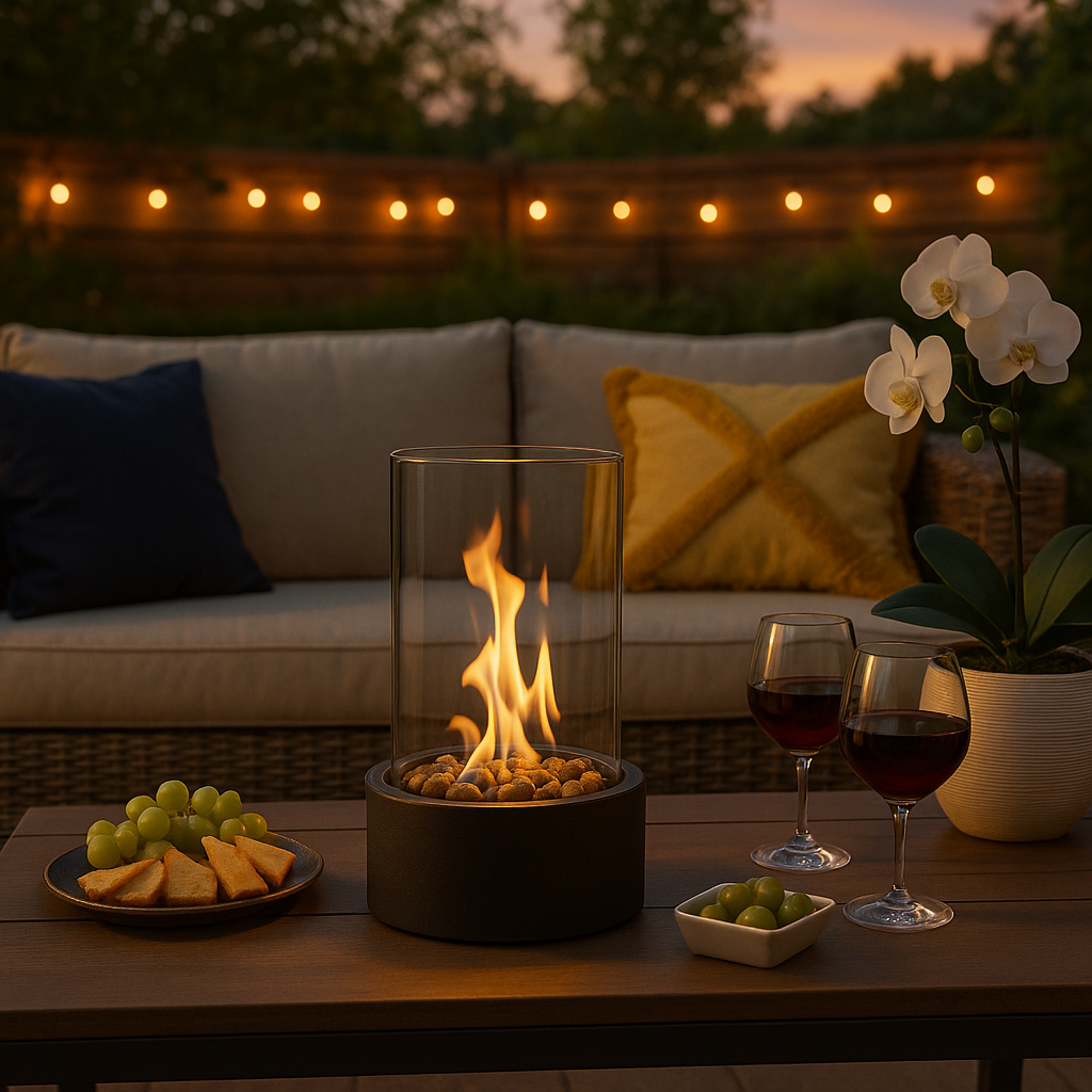 Modern Portable Odorless Table Fireplace