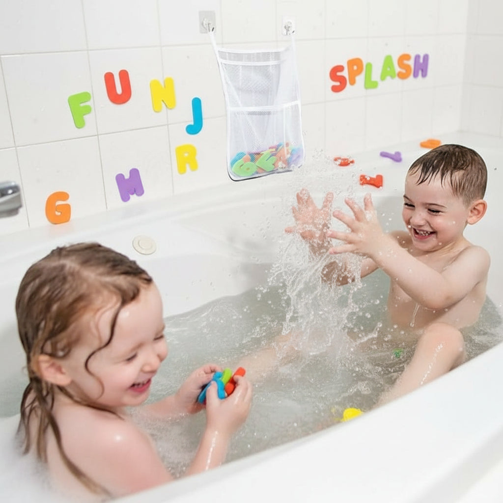 Mold-Free Bath Toy Organizer Storage Net