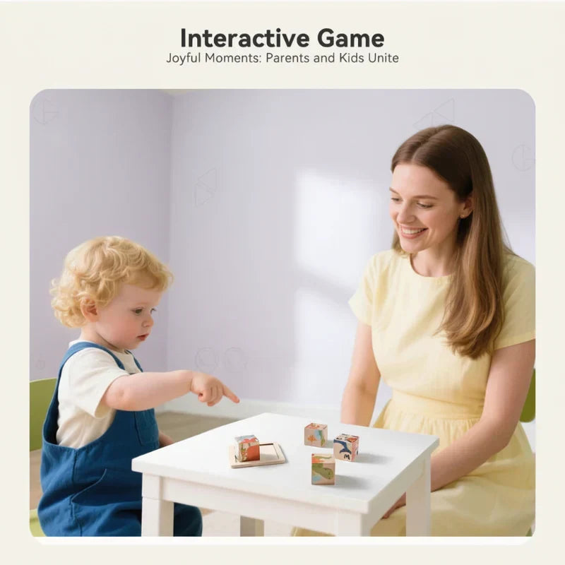 Montessori Animal Wooden Puzzle 6-in-1