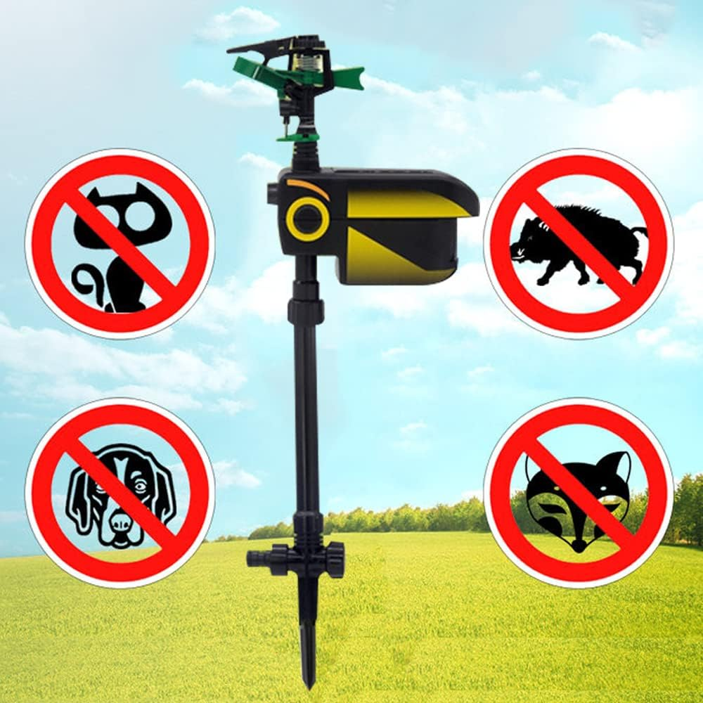 Motion-Activated Animal Repellent Garden Sprinkler