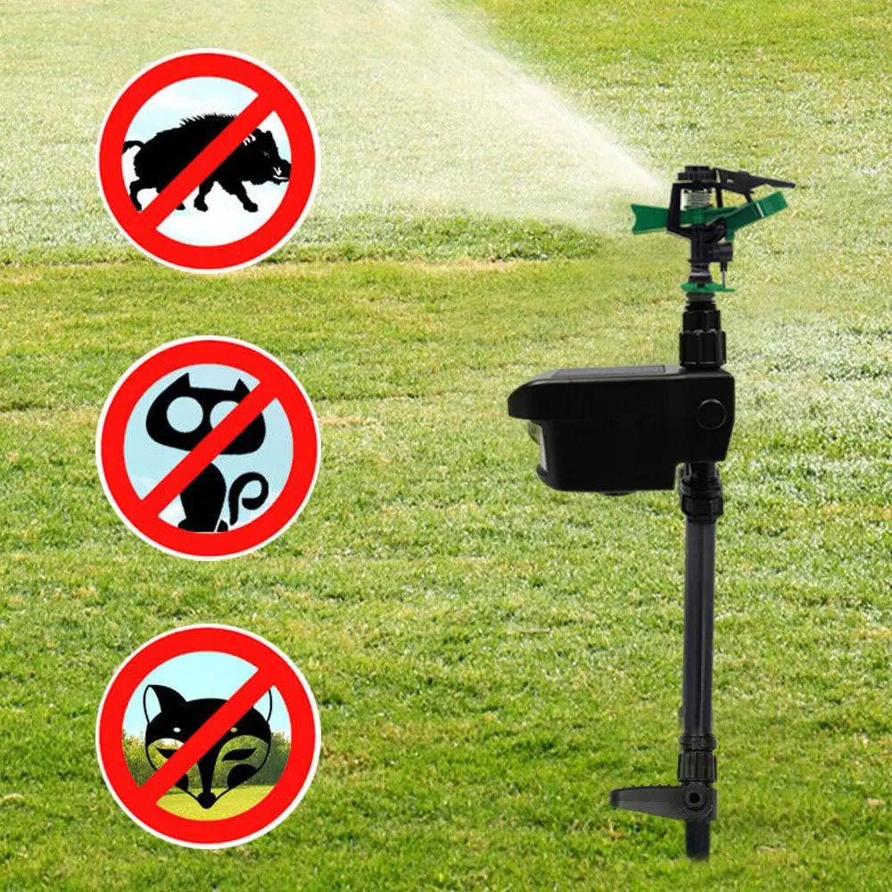 Motion-Activated Animal Repellent Garden Sprinkler