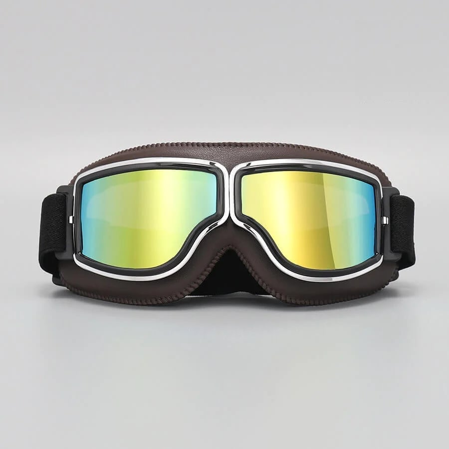 Motorcycle Goggles | UV Protection | Impact Resistant & Adjustable | RetroGoggles