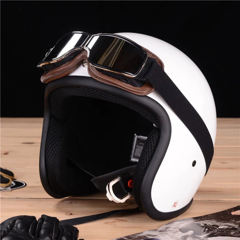 Motorcycle Goggles | UV Protection | Impact Resistant & Adjustable | RetroGoggles