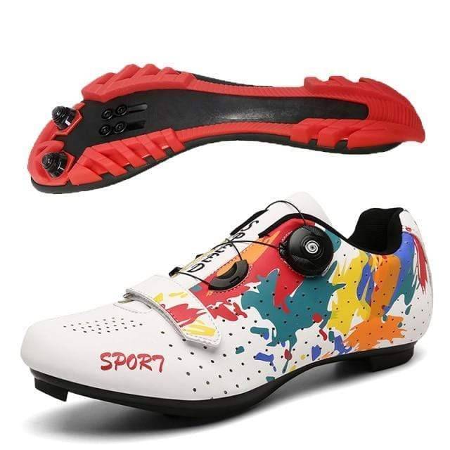Mountain Cycling Shoes with Flat Pedal Grip