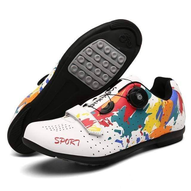 Mountain Cycling Shoes with Flat Pedal Grip